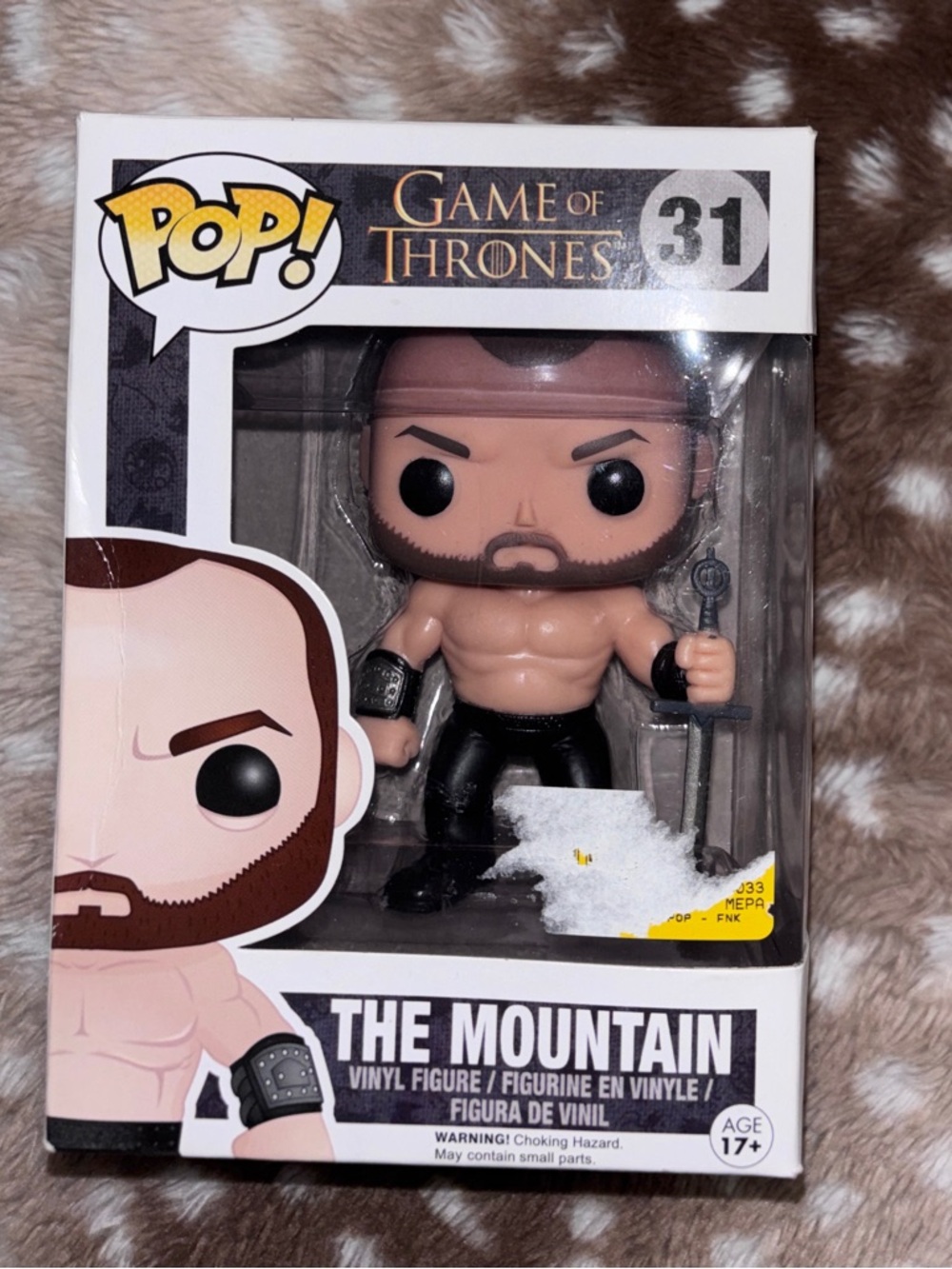 The mountain game of thrones funko